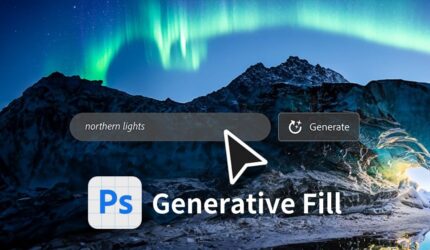 AI 與 Photoshop 的完美結合：試用新的 Generative Fill 功能